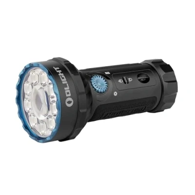 Immagine di OLIGHT Marauder Mini Torcia Professional Power LED, 7000 Lumen, Impermeabile IPX8,5 Modalità, Proiettore, Riflettori e LED RGB USB Ricaricabile ad Alta Potenza per Escursioni, Campeggio