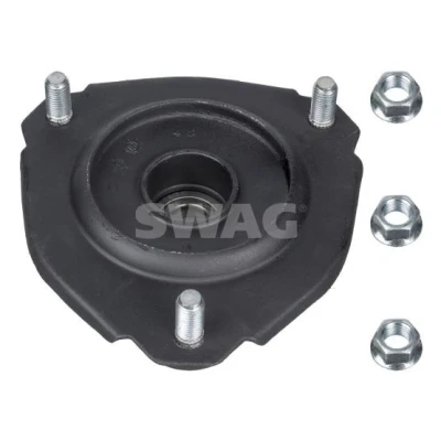 Immagine di SWAG 81 92 6596 Supporto ammortizzatore a molla Assale anteriore con materiale di montaggio cuscinetto sfere Metallo TOYOTA: RAV4 II SUV