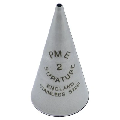 Immagine di PME ST2 Bocchetta Decorativa Professionale, Acciaio Inossidabile, Argento, 1.72 x 3.5 cm
