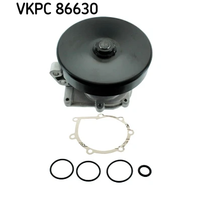 Immagine di SKF VKPC 86630 Pompa acqua con guarnizioni Ghisa per trasmissione cinghia Poly V SAAB: 900 II Cabrio, 9 5 Station Wagon, Sedan mister auto,