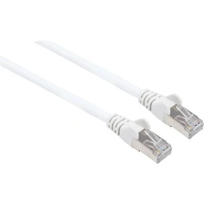 Immagine di Intellinet 741439 RJ45 cavo di rete, patch CAT 6A/7 S/FTP 30.00 m Bianco Privo alogeni 1 pz.