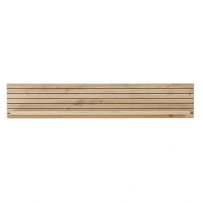 Immagine di Stella Trading CORE Mensola da parete in stile rovere Artisan, versatile con illuminazione a LED, 120 x 22 23 cm (larghezza altezza profondità)