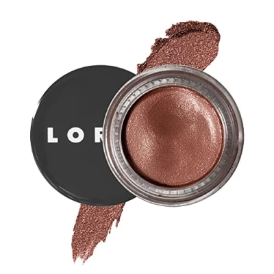 Immagine di LORAC, Lux Diamond Cream Eyeshadow, Ombretto in Crema Ultra Pigmentato e Metallico, Lunga Durata Anti Sbavature, per un Make up professionale, Non testato su Animali, Silk Shade