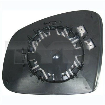 Immagine di TYC 328 0226 1 Vetro Specchio Retrovisore Sx SMART: Fortwo III Coupe, Forfour II Hatchback, Cabrio, RENAULT: Twingo 3
