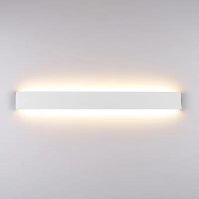 Immagine di Klighten Lampada da Parete LED Interno 30W, 91cm Applique Alluminio Moderne, Muro Up Down per Soggiorno, Camera Letto, Corridoi, 3000 Lumen, Bianco Caldo 3000K,