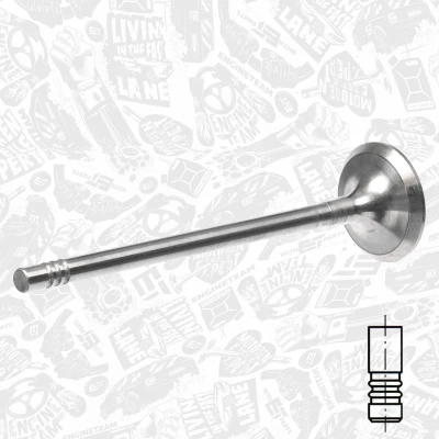Immagine di ET ENGINETEAM VI0167 valvola aspirazione 24,9 Lato Stelo temprato MINI: Countryman, BMW: 1 Hatchback