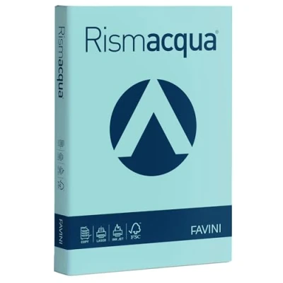 Immagine di Favini A66T304 Carta Colorata Rismacqua, celeste 08