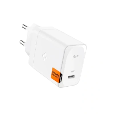 Immagine di Spigen Caricabatterie ArcStation Pro + cavo USB C 65W Bianco (65 W), Caricatore per dispositivi mobili,