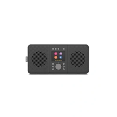 Immagine di Pure ELAN CONNECT+ radio Internet stereo multifunzione con DAB e Bluetooth 4.2 (DAB/DAB+ digitale, FM, Radio, display TFT, 20 preset, streaming musicale, podcast) Nero carbone
