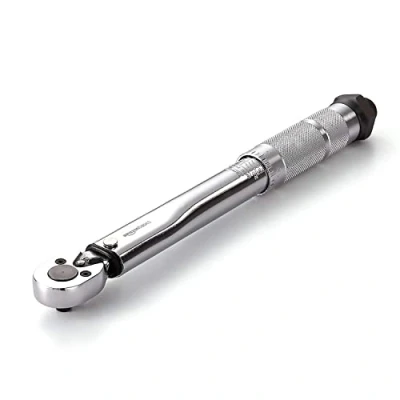 Immagine di Amazon Basics Chiave dinamometrica da 1/4 pollici , 35 200 in. lb, 3.95 22.5 Nm