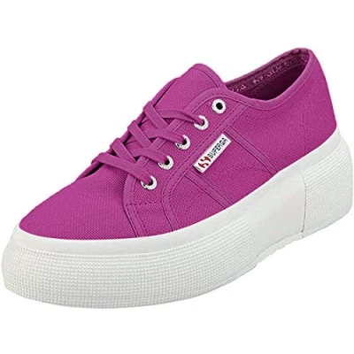 Immagine di Superga 2287 Bubble Scarpe Da Ginnastica Basse Donna, Viola (Fuchsia XBV, 41 EU, Pair