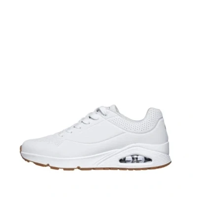 Immagine di Skechers Uno sneakers da uomo con suola d&#039;aria, Bianco, 42 EU