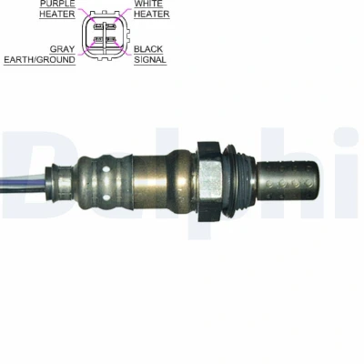Immagine di DELPHI ES20059 12B1 Sonda lambda planare, riscaldato LEXUS: IS I Sedan, GS II