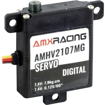 Immagine di Amewi Standard Servo AMXRacing AMHV2107MG Midi analogico Materiale trasmissione: Metallo