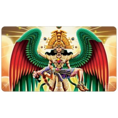 Immagine di Ultra PRO MTG The Lost Caverns of Ixalan Resplendent Angel Playmat for Magic: Gathering Use as Oversize Mouse Pad, Desk Mat, Gaming Playmat, TCG Card Game Protect Cards