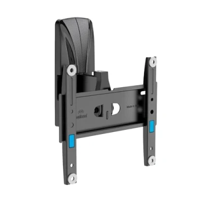 Immagine di Meliconi Space System Turn 200, Supporto TV Parete, Staffa 26&quot; 45&quot;, VESA 50 75 100 Portata Max 30 Kg, Rotazione Verticale 5/+12, Orizzontale ±25, Fast Block Sicuro