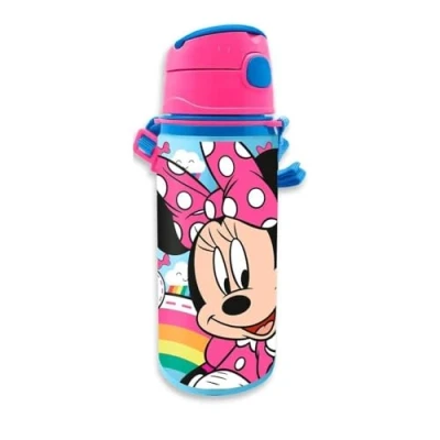 Immagine di Kids Licensing Minnie Mouse Borraccia in alluminio con manico, 600 ml, MN30015