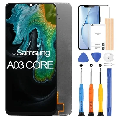 Immagine di ARSSLY LCD Schermo per Samsung Galaxy A03 Core Sostituzione, A032 SM A032F A032M A032/DS 6,5&quot; Display Touch Screen Digitazer Assembly con Riparazione Kit