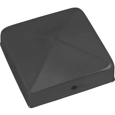 Immagine di Connex Tappo per pali 70 x mm Protezione dalle intemperie e recinzioni zincato &amp; nero/copertura recinzioni/tappo a colonna /