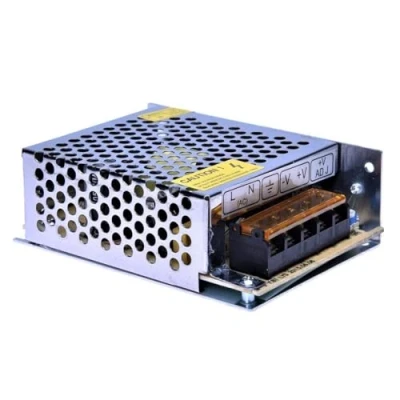 Immagine di SQUADO Trasformatore 5 Ampere 12 Volt Per Striscia Led Stabilizzato 220V 60W