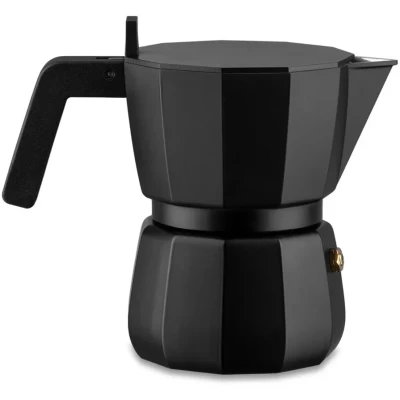 Immagine di Alessi Percolator Moka Black DC06/3 B 3 cups by David Chipperfield