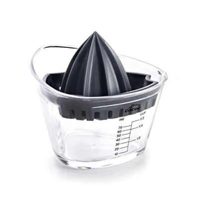 Immagine di LACOR 68181 Mini spremiagrumi per Limoni e Lime, Senza BPA, Polipropilene, Acrilico, 70 ml, Arancione