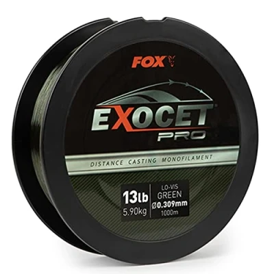 Immagine di Fox Exocet Pro Low Vis Green (1000m) 0,309mm Monofilo da pesca