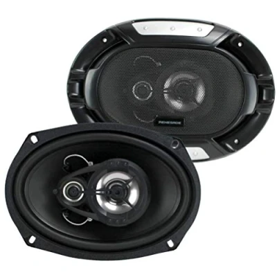 Immagine di 2 ALTOPARLANTI RENEGADE RX693 triassiali 3 vie 6&quot;x 9&quot; 16,00 x 23,00 cm woofer + tweeter midrange 150 watt rms 300 max 4 ohm, a coppia