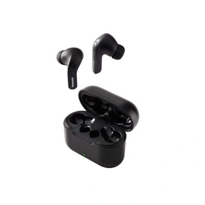 Immagine di Panasonic RZ B310WDE K Auricolari Wireless Con Cancellazione del Rumore, Bluetooth 5.3, In Ear, Cuffie Microfono Integrato, XBS, 16 Ore di Riproduzione Custodia Ricarica, Nero