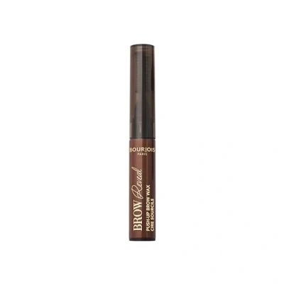 Immagine di Bourjois Brow Reveal Push Up Cera per sopracciglia, 03 Medium Brown, a lunga tenuta sopracciglia più piene e modellate, texture morbida, applicatore 3 in 1 effetto laminazione, 24 ore
