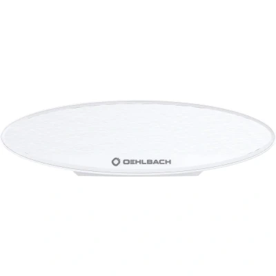 Immagine di Oehlbach Scope Oval Antenna attiva piatta DVB T/T2 Ambiente interno Bianco