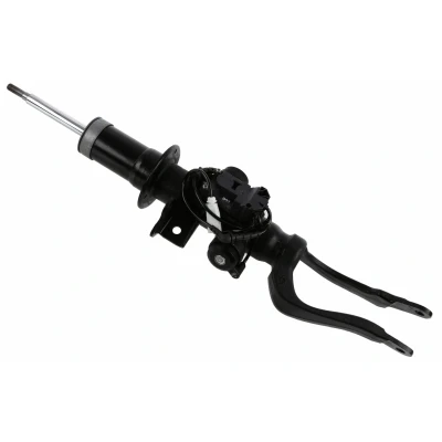 Immagine di SACHS 319 037 Ammortizzatore Assale anteriore Sx A pressione del gas doppio tubo telescopico Spina superiore, Forcella inferiore
