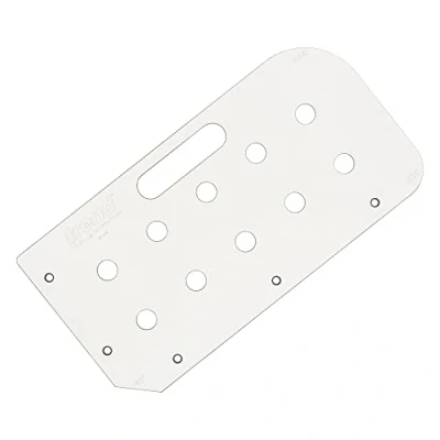 Immagine di Trend Plantilla Multi Funzionale per Fresatura da Tavolo, Piani di Lavoro Stile MFT, Compatibile con Fresatrice a Immersione, Materiale Resistente, Raggi d&#039;Angolo &amp; Taglio 45 Gradi, MFT/JIG