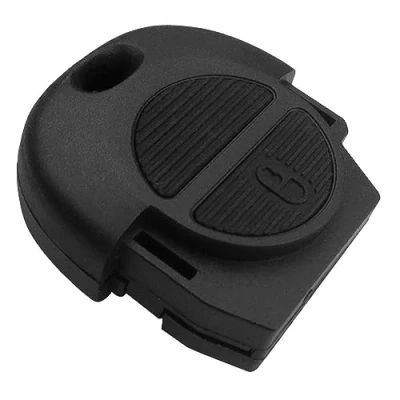 Immagine di OcioDual Chiave a 2 Pulsanti Compatibile con Nissan Micra Almera Primera X Trail, Guscio Telecomando Distanza, Cover Auto Sostituzione Custodia Fob di Ricambio Shell Case