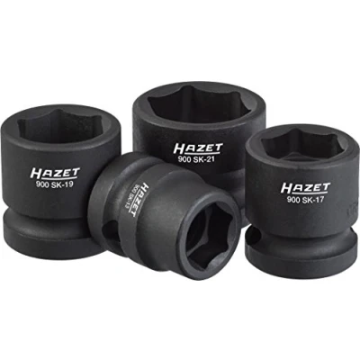 Immagine di HAZET 900SK/4 Set bussole 4 Acciaio al cromo vanadio, nickel molibdeno Quadrato