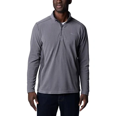 Immagine di Columbia Klamath RANGE II HALF ZIP Felpa in pile, Uomo, Taglia: XS, Grau