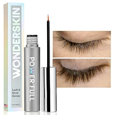 Immagine di Wonderskin Lash And Brow Serum Siero Per La Crescita Delle Ciglia E Il Miglioramento Sopracciglia, Più Lunghe Sopracciglia Folte