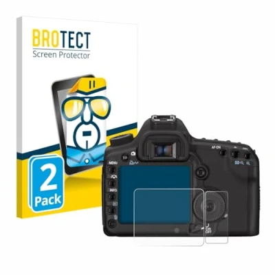 Immagine di brotect Pellicola Protettiva per Canon EOS 5D Mark II Protezione Schermo (2 Pezzi) [Trasparente, Anti Impronte]