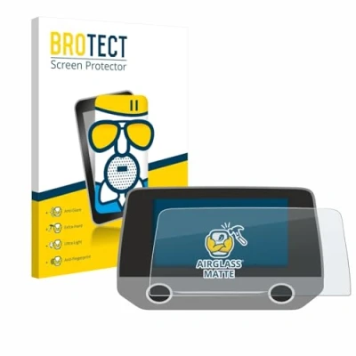 Immagine di brotect Pellicola Vetro Opaca per Ford Focus MK4 Sync 3 Protezione Schermo [Anti Riflesso, Durezza 9H]