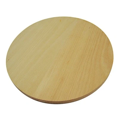 Immagine di Tagliere rotondo in legno circolare per pizza double face, 20 cm
