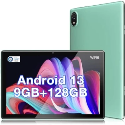 Immagine di DOOGEE U10 Tablet 10 Pollici, 9GB RAM+128GB ROM/TF 1TB Android 13, in Offerta Bluetooth 5.0 WiFi 6 5060mAh 1280 * 800 5MP+8MP Widevine L1