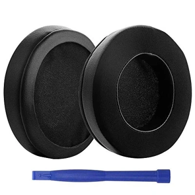 Immagine di BUTIAO Cuscinetti auricolari di ricambio in gel refrigerante per cuffie Razer Nari Ultimate, Essential, Kraken Kitty, Tournament Edition, X, colore nero
