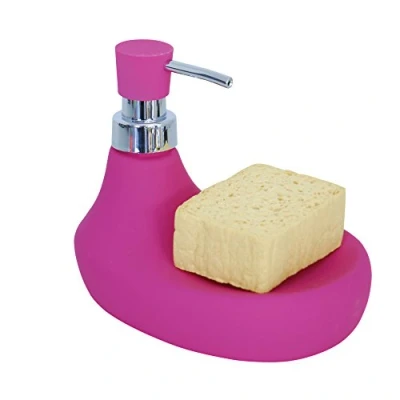 Immagine di Malaga 110 461 dispenser di Sapone e spugne MSV fonte Lampone
