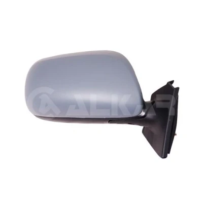 Immagine di Specchio retrovisore esterno Alkar 6132267 Dx con la prima mano manuale convesso per veicolo guida a Sx TOYOTA: Yaris II Hatchback