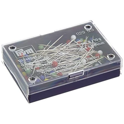 Immagine di Prym Aghi con Testa in Vetro, Metal, Multicolore, 5.7 x 4 1.5 cm