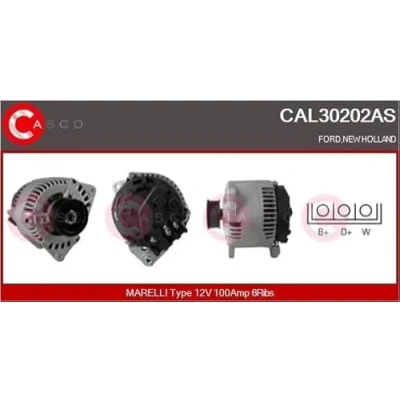 Immagine di CASCO CAL30202AS Alternatore 12V 100A FORD: Transit Mk4 Van, Bus