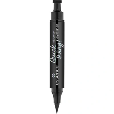 Immagine di Essence Cosmetics Quick Wing Eyeliner a Stampo, Lunga Durata, Risultato Immediato, Ultra Pigmentato, Intensiva, Colore Intenso, 3.5 ml