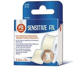 Immagine di CEROTTO IN ROCCHETTO PIC SENSITIVE FIX SETA 5X500 CM CON FUSTELLA
