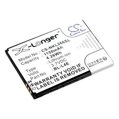 Immagine di TECHTEK batterie compatibile con [Nokia] 2660 Flip 4G sostituisce BL L4E