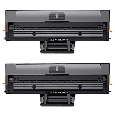 Immagine di Hitze Samsung MLT D111S 111S D111L Toner Compatibile per Xpress M2070FW M2070 M2026W M2026 M2020 M2070W M2022 M2070F M2022W M2020W (2 Nero)